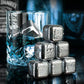 🧊 Stainless Steel Ice Cubes – Food Grade 304 Steel, Fast Cooling 🍸