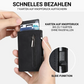Business simple two-fold multi-card slot large capacity wallet