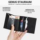 Business simple two-fold multi-card slot large capacity wallet