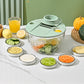 9-in-1 Multifunctional Large Capacity Salad Spinner & Slicer
