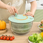 9-in-1 Multifunctional Large Capacity Salad Spinner & Slicer