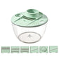 9-in-1 Multifunctional Large Capacity Salad Spinner & Slicer