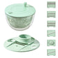 9-in-1 Multifunctional Large Capacity Salad Spinner & Slicer