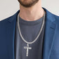 Delicate Timeless Elegance Cross Necklace