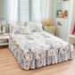 🥳SUMMER HOT SALE💞3-Piece Ruffled Bed Skirt Set