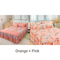 🥳SUMMER HOT SALE💞3-Piece Ruffled Bed Skirt Set