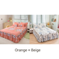 🥳SUMMER HOT SALE💞3-Piece Ruffled Bed Skirt Set