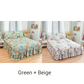 🥳SUMMER HOT SALE💞3-Piece Ruffled Bed Skirt Set