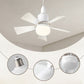 🔥50% OFF NOW!💨2-in-1 Portable Ceiling Fan & Light With Remote Control