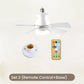 🔥50% OFF NOW!💨2-in-1 Portable Ceiling Fan & Light With Remote Control
