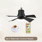 🔥50% OFF NOW!💨2-in-1 Portable Ceiling Fan & Light With Remote Control