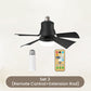 🔥50% OFF NOW!💨2-in-1 Portable Ceiling Fan & Light With Remote Control