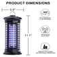 High-Efficiency Electric Bug Zapper Lamp