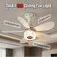 🔥Summer Special🌬️3-in-1 Ceiling Fan with Light and Bluetooth Speaker💡🔊