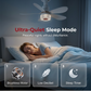 🔥Summer Special🌬️3-in-1 Ceiling Fan with Light and Bluetooth Speaker💡🔊