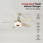 🔥Summer Special🌬️3-in-1 Ceiling Fan with Light and Bluetooth Speaker💡🔊