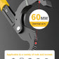 Universal Pointed Tail 3-Sided Self-Locking Ratchet Wrench