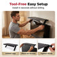 No-Drill Adjustable Screen Top Shelf