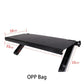 No-Drill Adjustable Screen Top Shelf