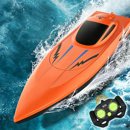 🎮 🚢HALF PRICE! 2.4G High-Speed RC Race Boat with Dual Motors 🌊 ⚡ –50% OFF (Deal of the Day)