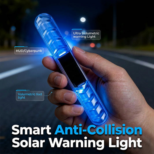 🏆Buy More Save More🎁Solar-Powered LED Anti-Collision Warning Light