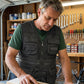 Men's V-Neck Multi-Pocket Mesh Vest