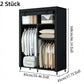 🔥Last Day Sale 49%🔥Easy-to-assemble wardrobe made of non-woven fabric