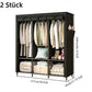 🔥Last Day Sale 49%🔥Easy-to-assemble wardrobe made of non-woven fabric