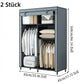 🔥Last Day Sale 49%🔥Easy-to-assemble wardrobe made of non-woven fabric