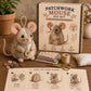 🎁Hot sale🧵Handcrafted Vintage Mouse Plush Sewing Kit