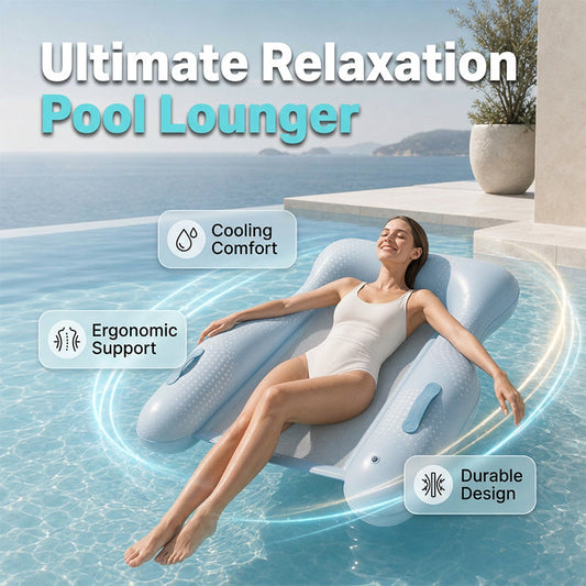 🎁2026 New Arrivals 50% OFF💥Skin-Friendly PVC Pool Lounger Float