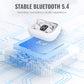 4-in-1 Wireless Earbuds with LED Case