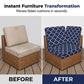 🛋️ LIMITED-TIME 50% OFF! ✨ Patio Sofa Cushion Cover – Stretch, Water-Resistant ✨