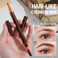 Dual-Ended 2-Fork Liquid Eyebrow Pen
