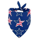 Holiday Dog Bandana Stars Stripes
