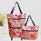 🛍️ 50% OFF NOW! 🛒 2-in-1 Convertible Shopping Tote – Hideaway wheels, 20kg capacity & expandable zipper – Compact, sturdy & perfect for markets & travel 📦