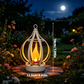 Realistic Flame Solar Hanging Lantern
