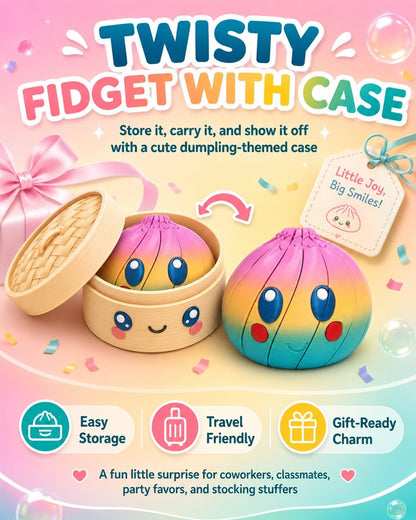 🎁2026 Hot Sale—50% Off 🦜Dumplings Squishy Rms 3D Printed Dumpling Mystery Box Fidget Toy Mini Blind Surprise Stress Ball Sensory Food Squeeze Novelty Desk Gift Adults Party Favor Classroom Prize Stocking