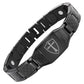 Men's Titanium Steel Magnetic Therapy Bracelet