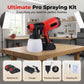 🎨🔋 Cordless paint sprayer – 2 batteries, versatile, for painting & gardening!