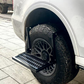 Heavy-Duty Folding Tire Step for Roof Access