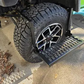 Heavy-Duty Folding Tire Step for Roof Access