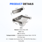 Foldable Sink Strainer Rack with Filter Nets