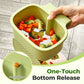 2-in-1 Hanging Sink Strainer Basket
