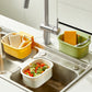 2-in-1 Hanging Sink Strainer Basket