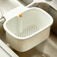 2-in-1 Hanging Sink Strainer Basket