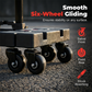 🔥HOT SALE 50% OFF🔥Heavy Duty Foldable Six-Wheel Hand Truck