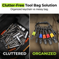 📢📢50% OFF !! ⏰Multicolor Screwdriver Bit Holder Keychain Extension Bar