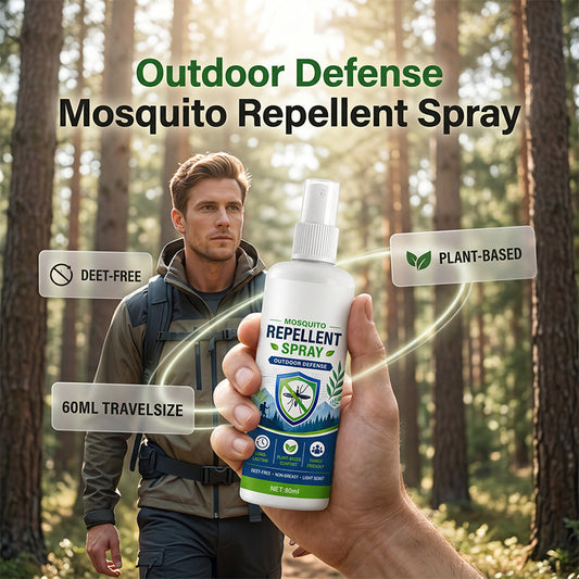 📢📢40% OFF !! ⏰Plant-Based Outdoor Mosquito Repellent Spray