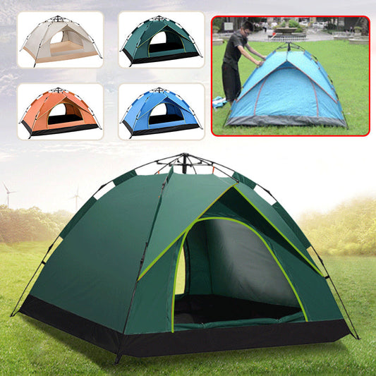 Automatic Quick-Open Rainproof Camping Tent Set